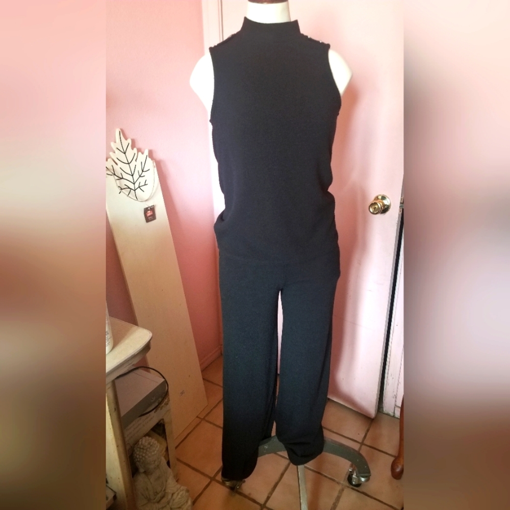 NWOT Espresso Sleeveless Pantsuit
